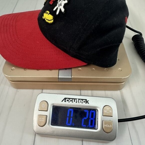 Walt Disney World Black Red Baseball Trucker Hat Mickey Mouse Child Adjustable - Picture 8 of 8